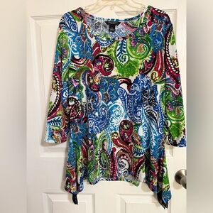 Investments Multicolor Paisley Tunic